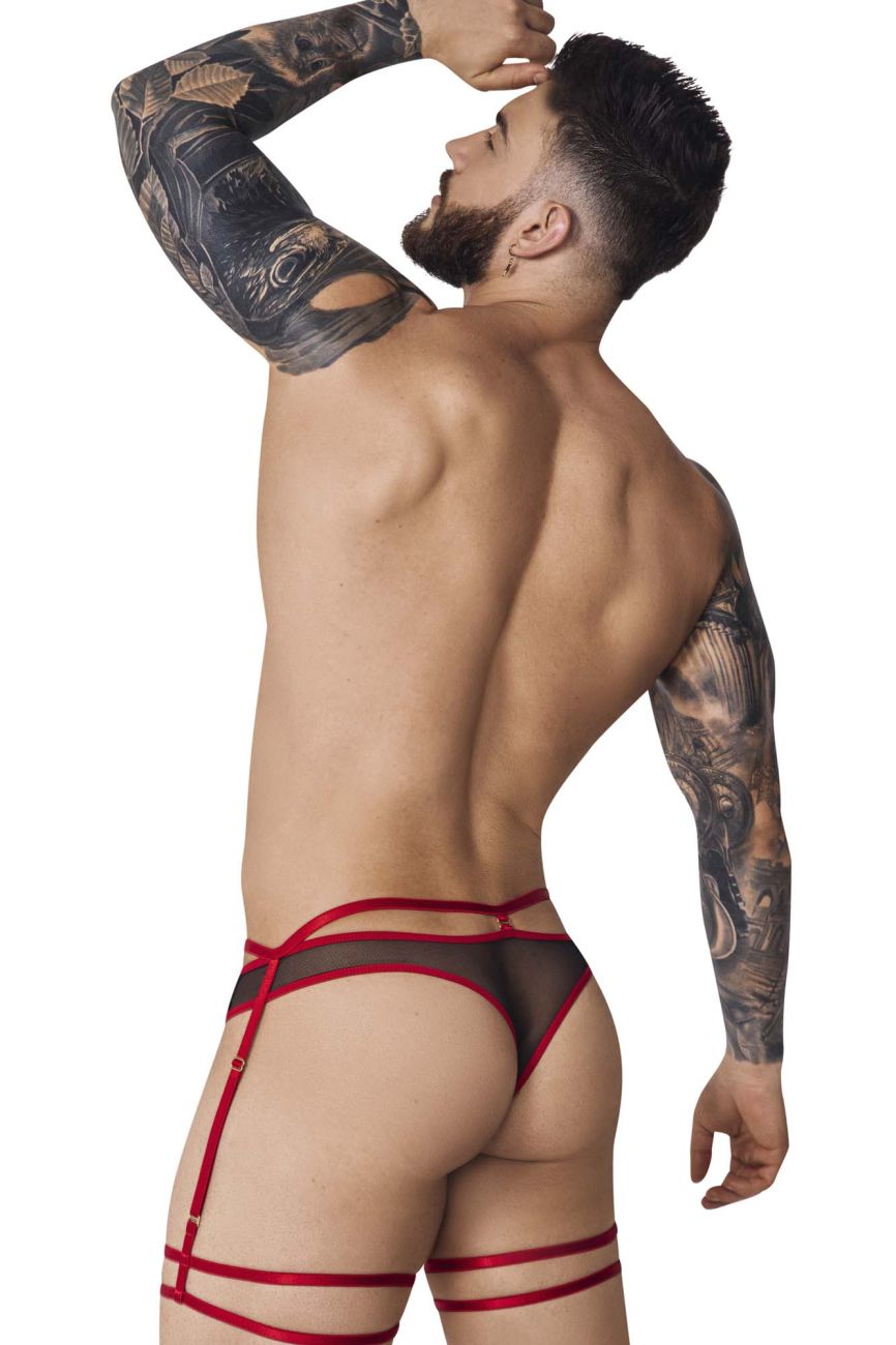 Pikante PIK 1082 Lujueria Garter Thongs Color Red - DealByEthan.gay loves Pikante