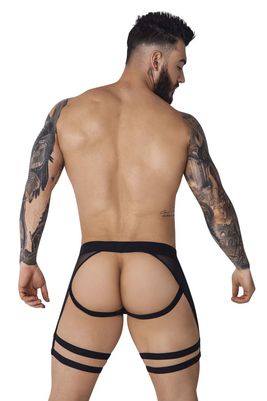 Pikante PIK 1085 Hard Garter Jockstrap Color Black - DealByEthan.gay loves Pikante