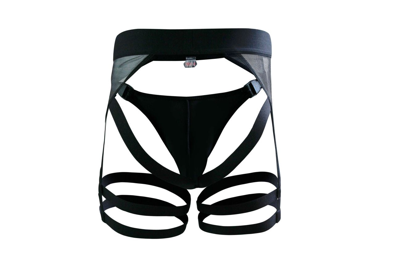 Pikante PIK 1085 Hard Garter Jockstrap Color Black - DealByEthan.gay loves Pikante