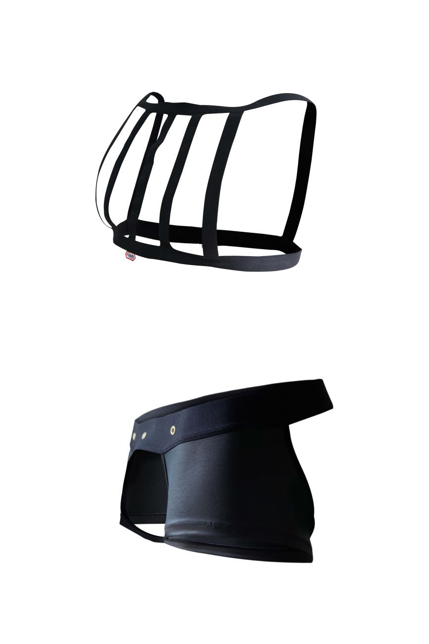 Pikante PIK 1086 Hard Harness Jockstrap Color Black - DealByEthan.gay loves Pikante