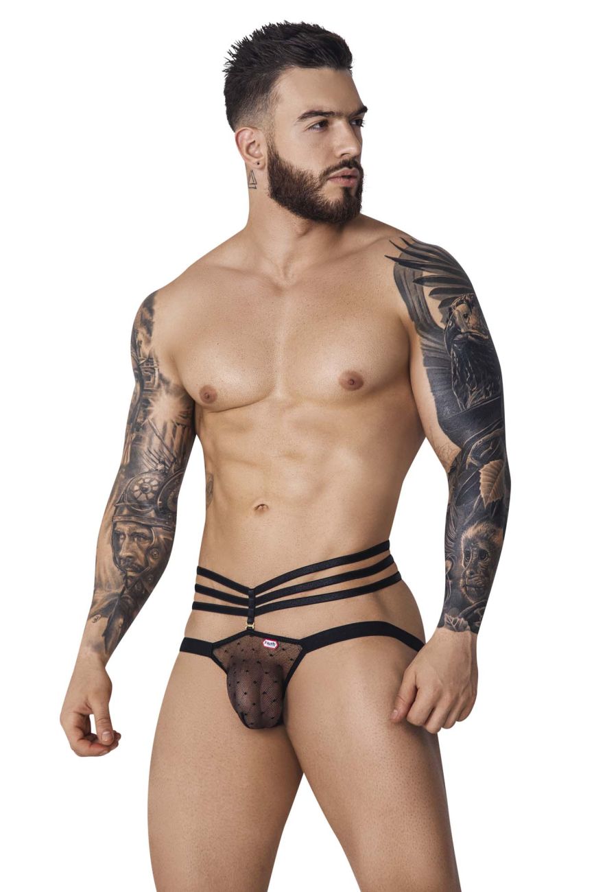 Pikante PIK 1095 Oomph Mesh Jockstrap Color Black - DealByEthan.gay loves Pikante