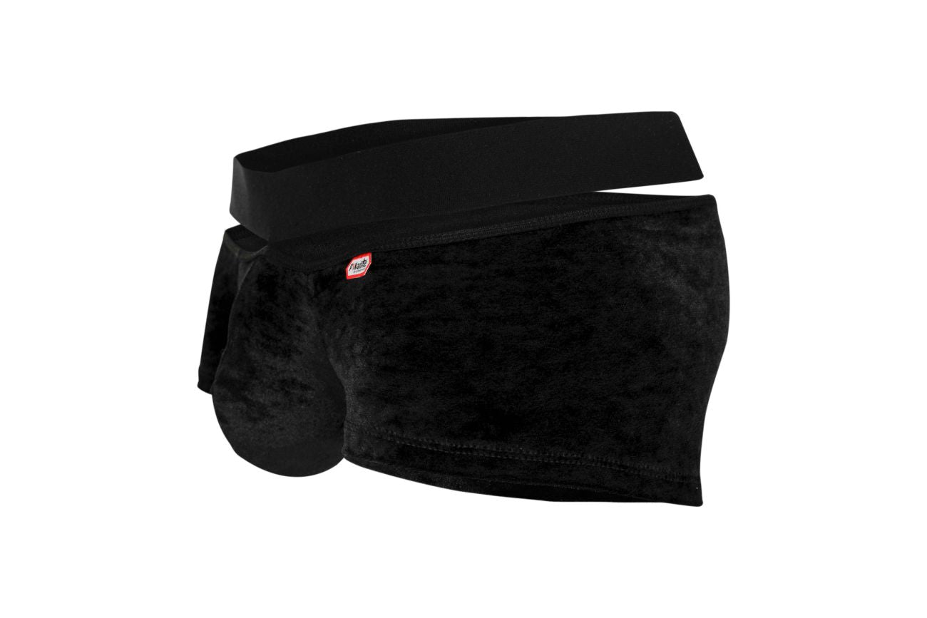 Pikante PIK 1096 Clandestine Velvet Trunks Color Black - DealByEthan.gay loves Pikante