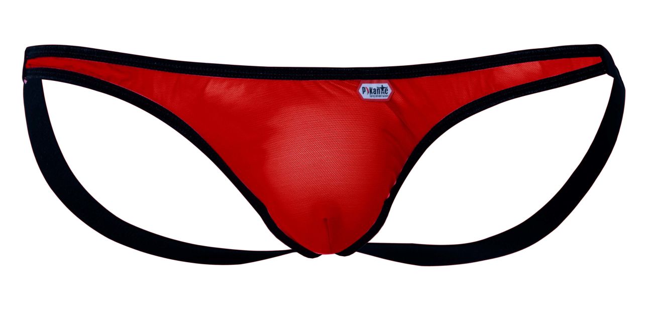 Pikante PIK 1280 Sonar Jockstrap Color Red - DealByEthan.gay loves Pikante
