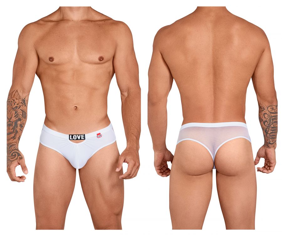 Pikante PIK 8065 Attitude Thongs Color White - DealByEthan.gay loves Pikante