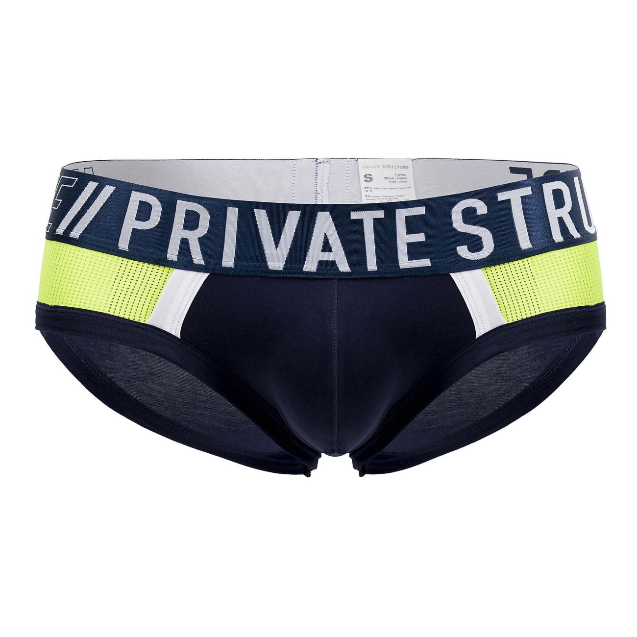 Private Structure BAUT4388 Athlete Mini Briefs Color Navy Ranger - DealByEthan.gay loves Private Structure