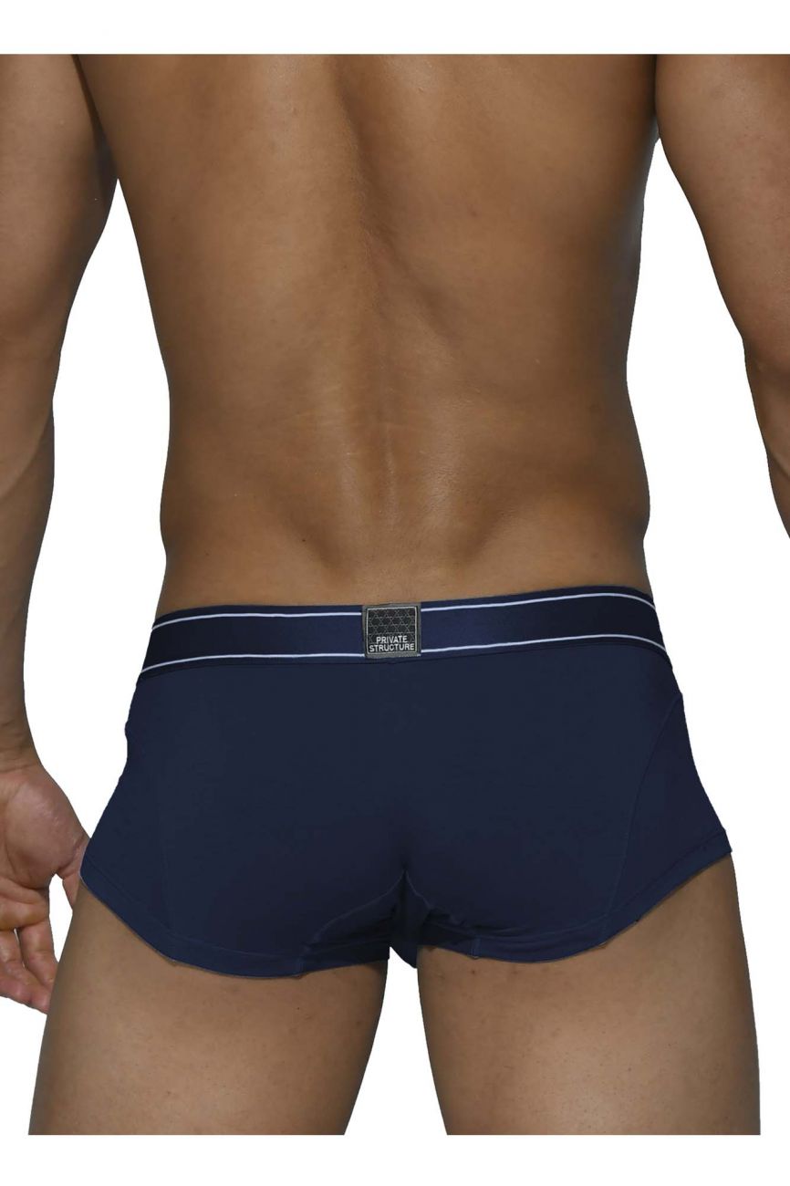 Private Structure PBUX4073 Platinum Bamboo Trunks Color Midnight Navy - DealByEthan.gay loves Private Structure
