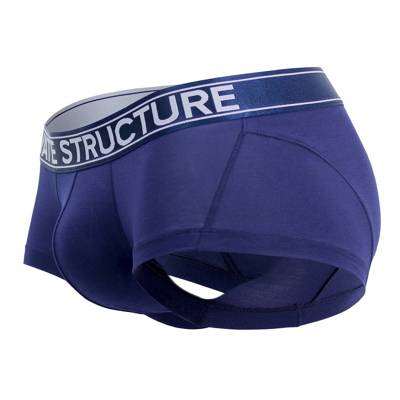 Private Structure PBUX4073 Platinum Bamboo Trunks Color Midnight Navy - DealByEthan.gay loves Private Structure