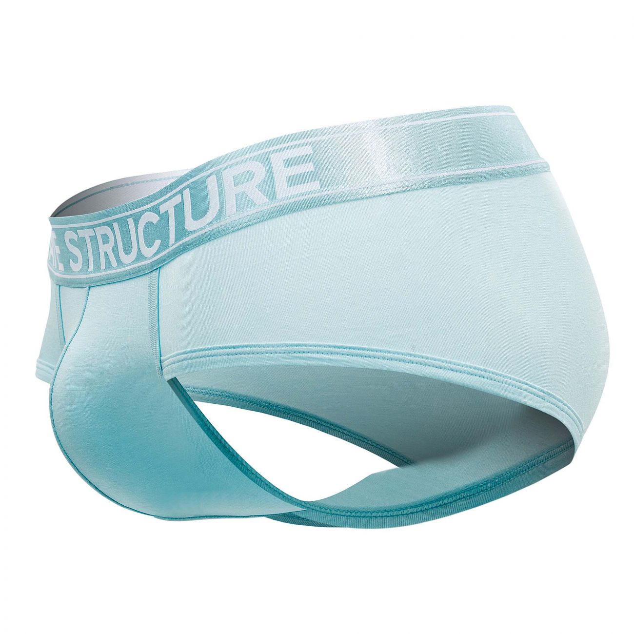 Private Structure PBUZ3748 Platinum Bamboo Contour Briefs Color Lite Cyan - DealByEthan.gay loves Private Structure