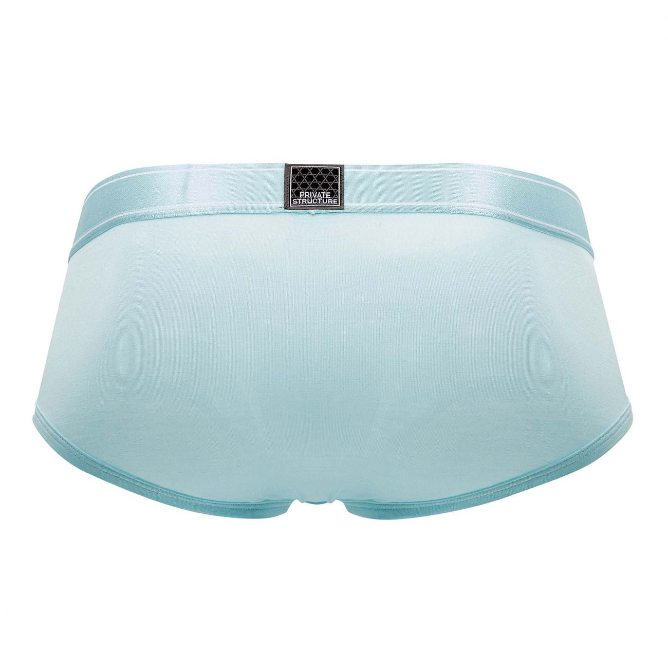Private Structure PBUZ3748 Platinum Bamboo Contour Briefs Color Lite Cyan - DealByEthan.gay loves Private Structure