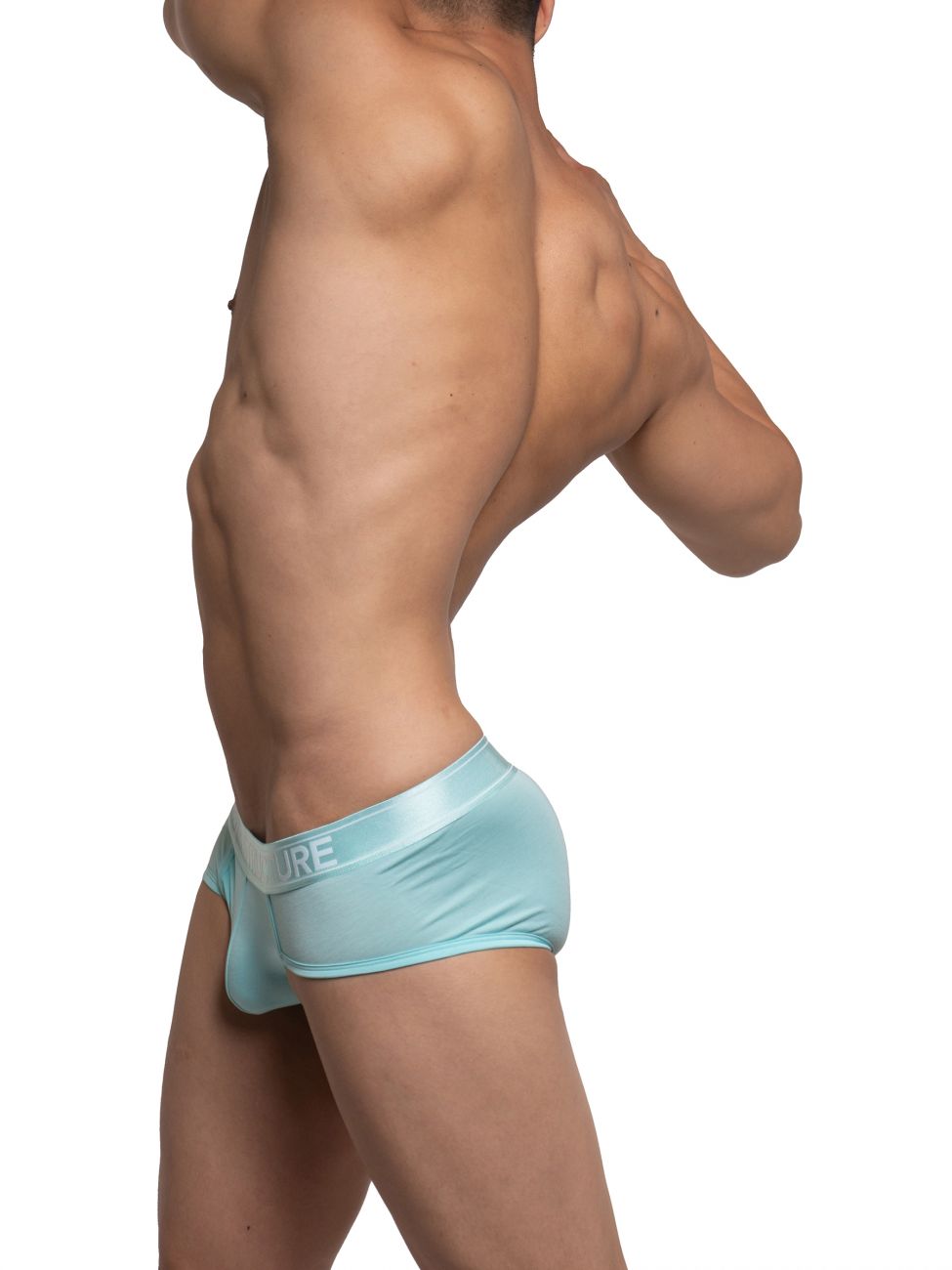Private Structure PBUZ3748 Platinum Bamboo Contour Briefs Color Lite Cyan - DealByEthan.gay loves Private Structure