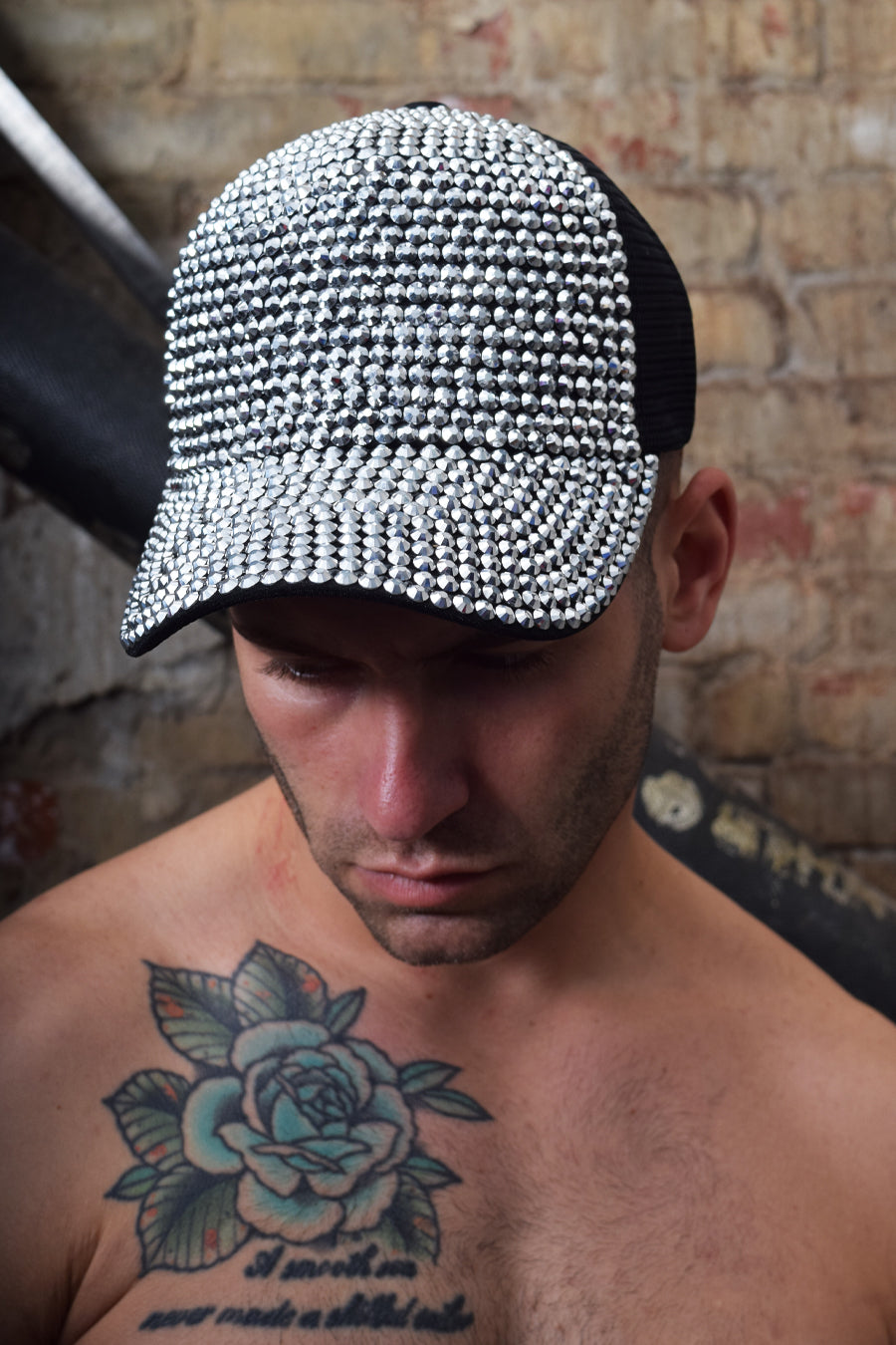 SPARK TRUCKER HAT - SILVER - DealByEthan.gay loves Breedwell