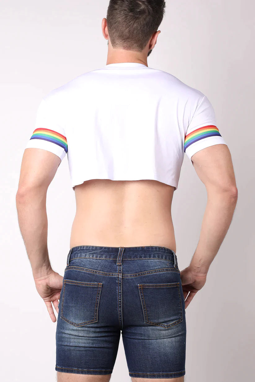 TIMOTEO PRIDE 23 CROP TOP - DealByEthan.gay loves Timoteo