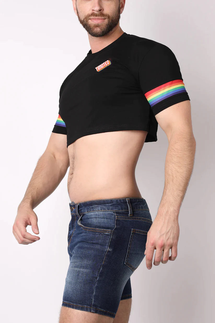 TIMOTEO PRIDE 23 CROP TOP - DealByEthan.gay loves Timoteo
