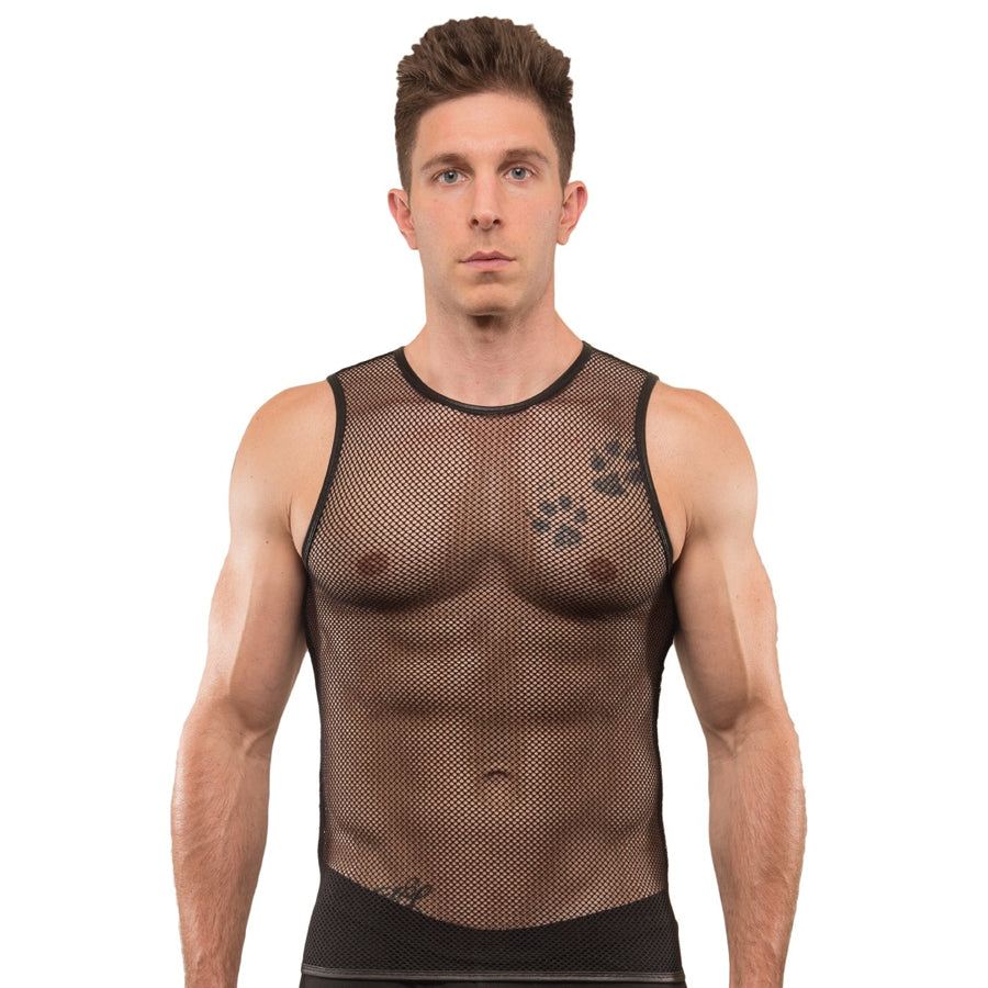 Tartarus Stretch Mesh Sleeveless Top - DealByEthan.gay loves Tartarus