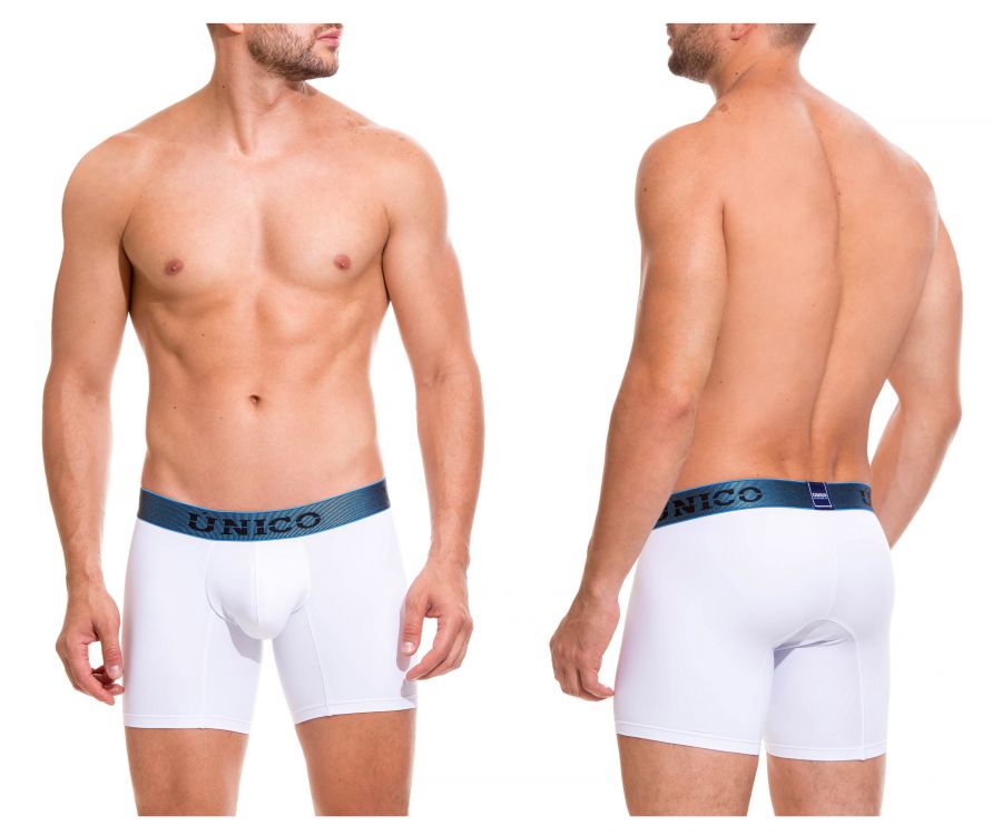 Unico 1901010021600 Boxer Briefs Imagine Color White - DealByEthan.gay loves Unico