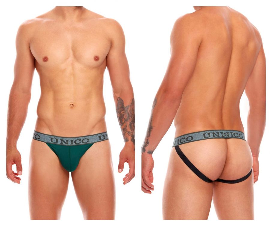 Unico 19160301203 Hilarious Jockstrap Color 43-Green - DealByEthan.gay loves Unico