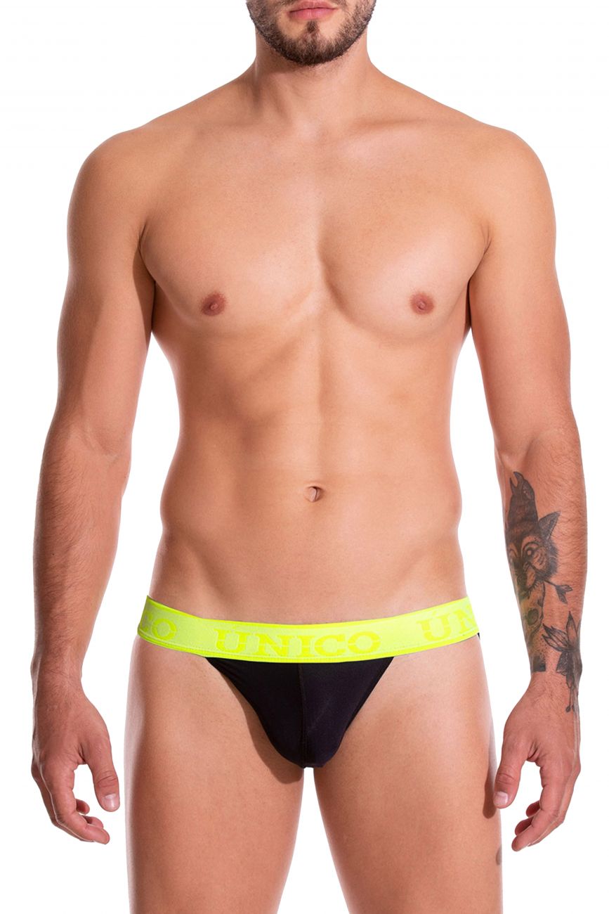 Unico 19160301212 COLORS Corriente Jockstrap Color 99-Black - DealByEthan.gay loves Unico