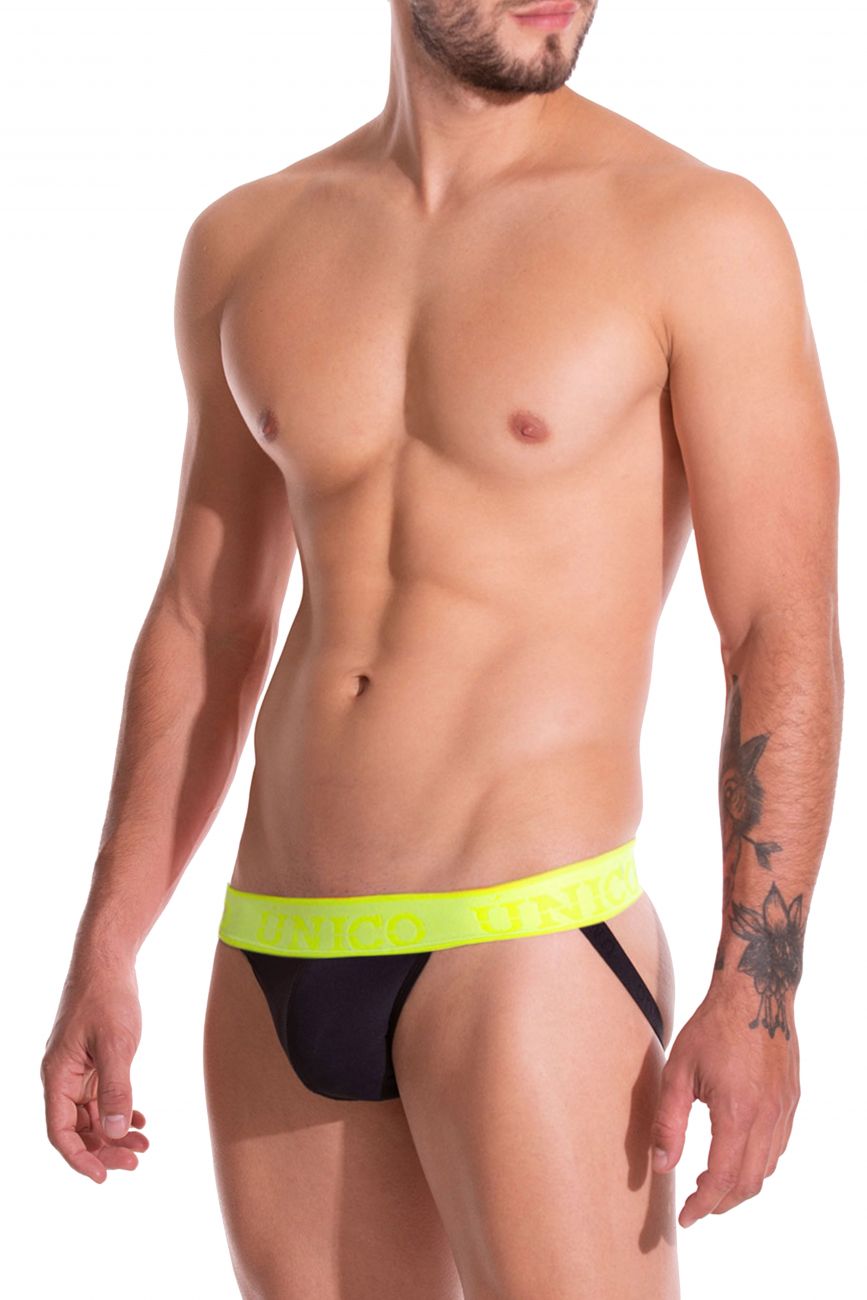 Unico 19160301212 COLORS Corriente Jockstrap Color 99-Black - DealByEthan.gay loves Unico