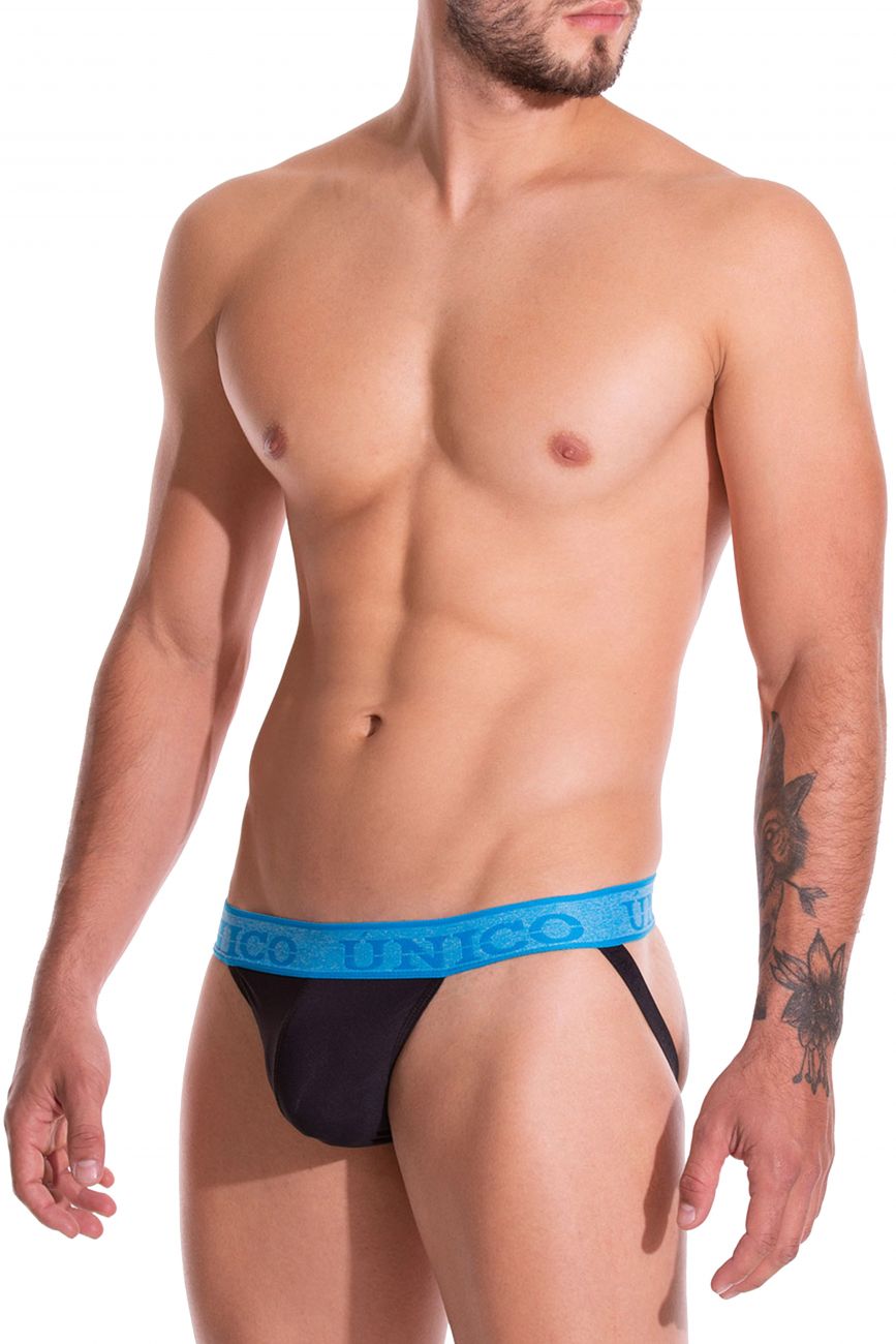 Unico 19160301215 COLORS Dinamico Jockstrap Color 99-Black - DealByEthan.gay loves Unico