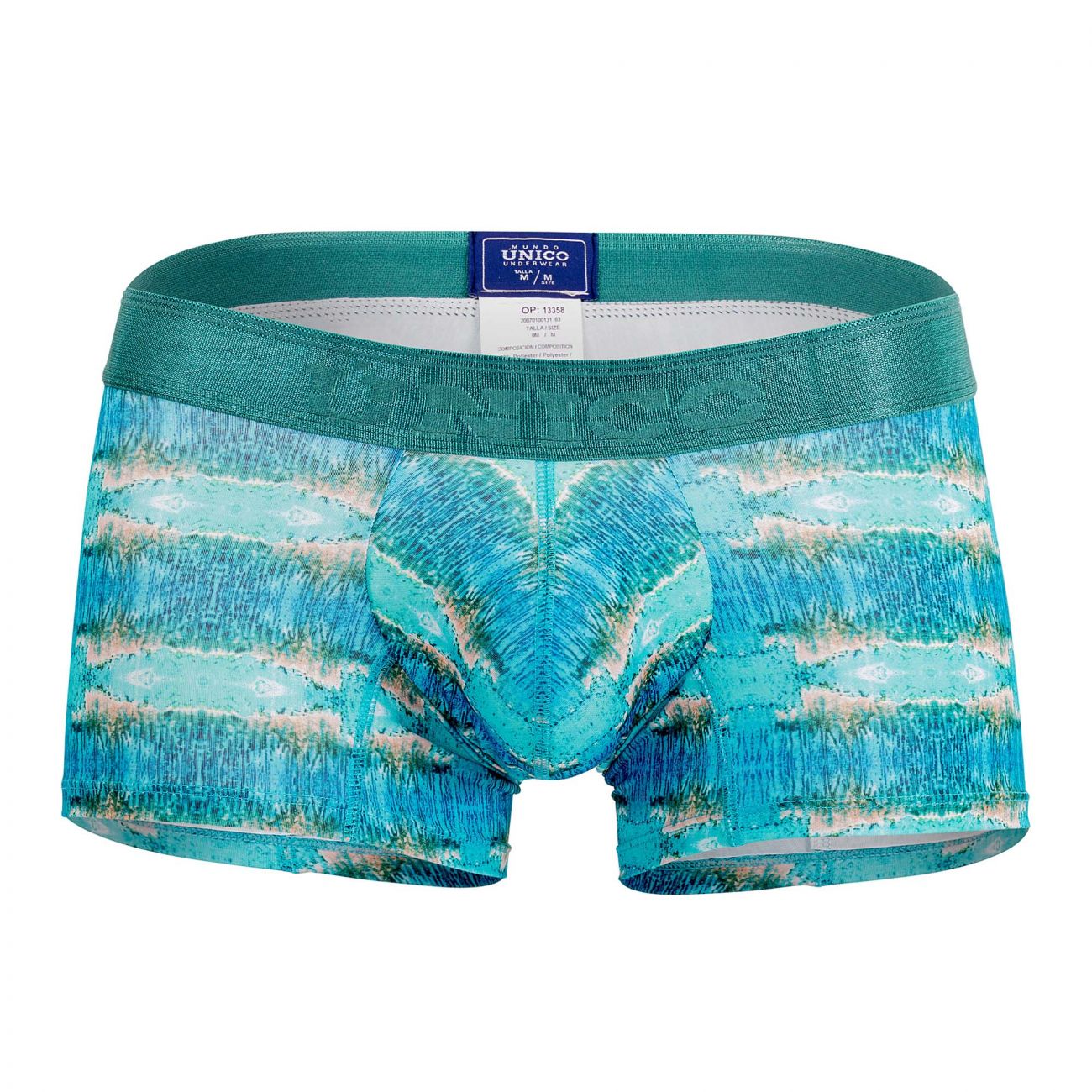 Unico 20070100131 Waterfront Trunks Color 63-Blue - DealByEthan.gay loves Unico