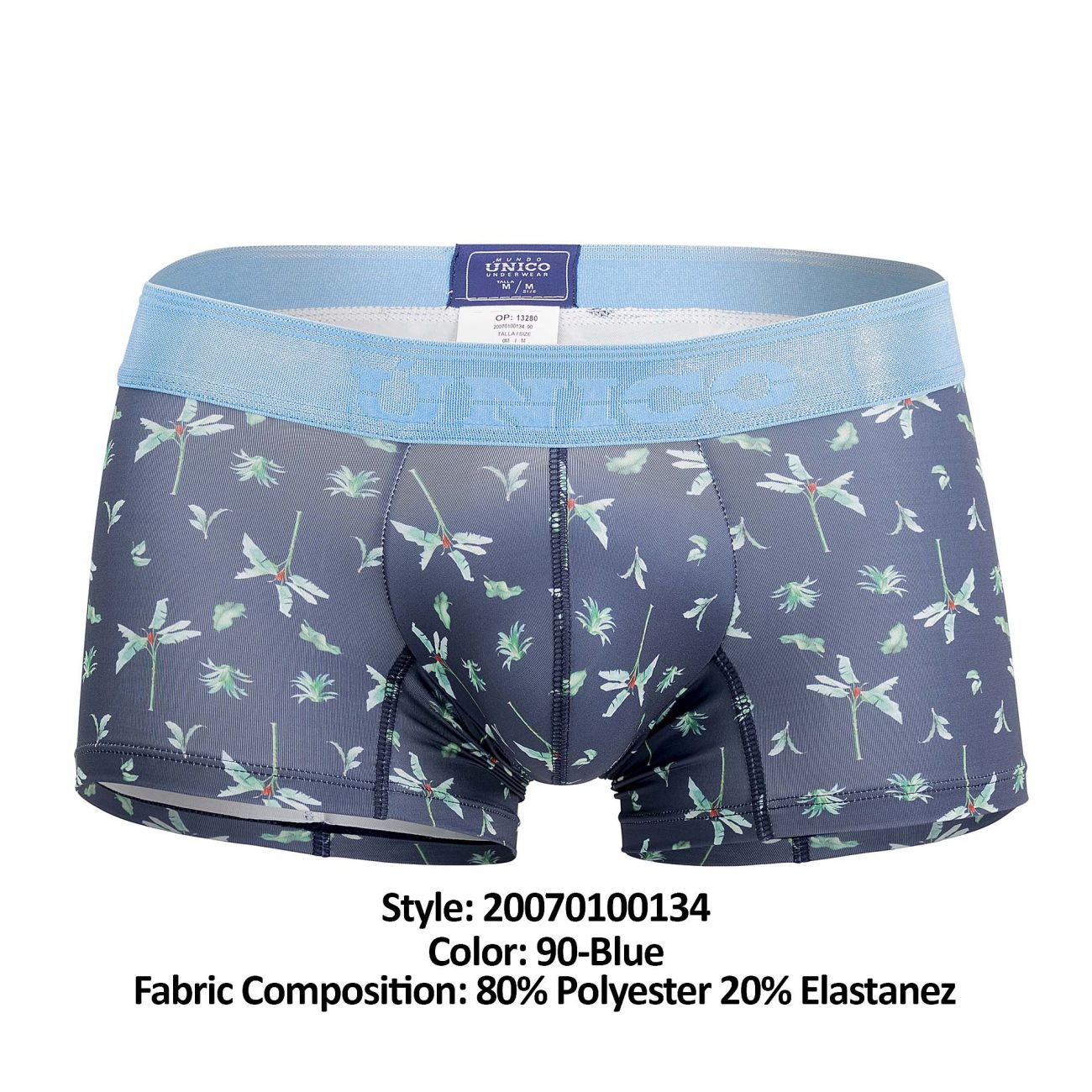 Unico 20070100134 Palm Tree Trunks Color 90-Blue - DealByEthan.gay loves Unico