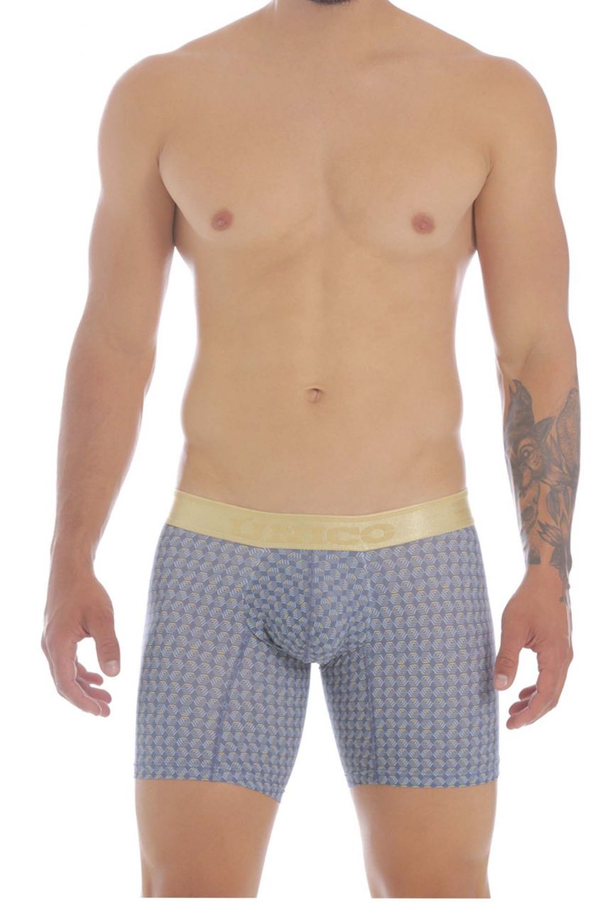 Unico 20070100204 Lucido Boxer Briefs Color 29-Gray - DealByEthan.gay loves Unico