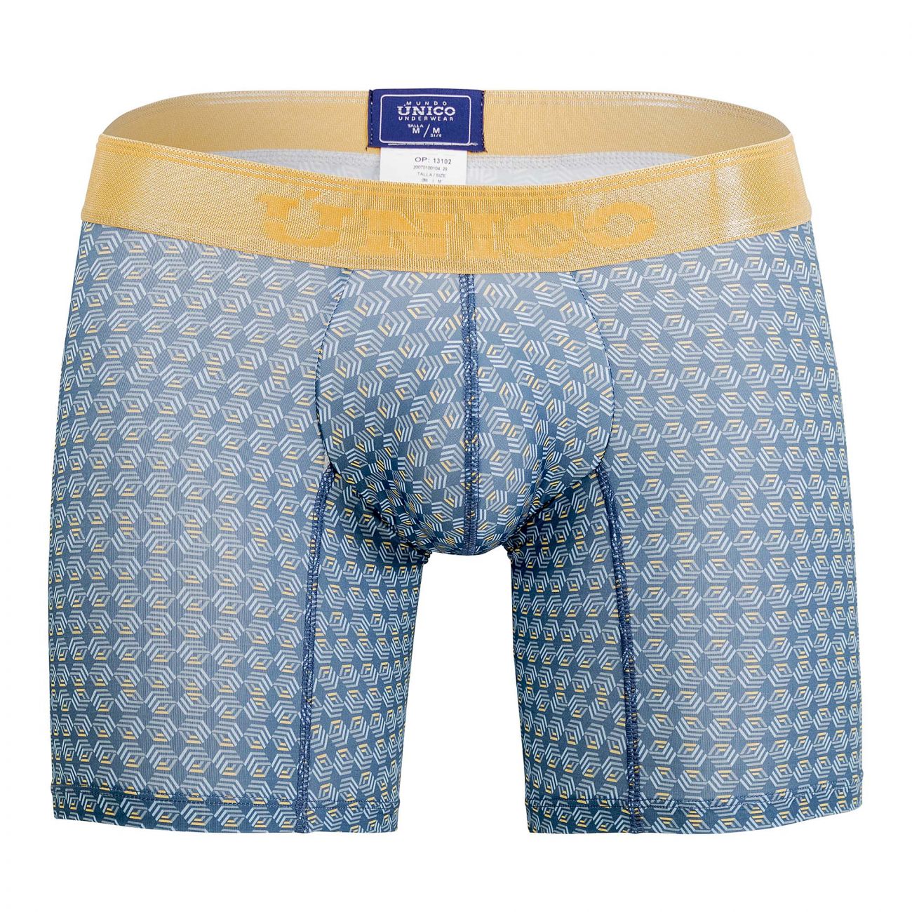 Unico 20070100204 Lucido Boxer Briefs Color 29-Gray - DealByEthan.gay loves Unico