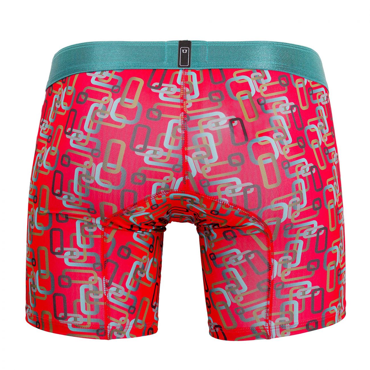 Unico 20070100229 Scheme Boxer Briefs Color 63-Red - DealByEthan.gay loves Unico
