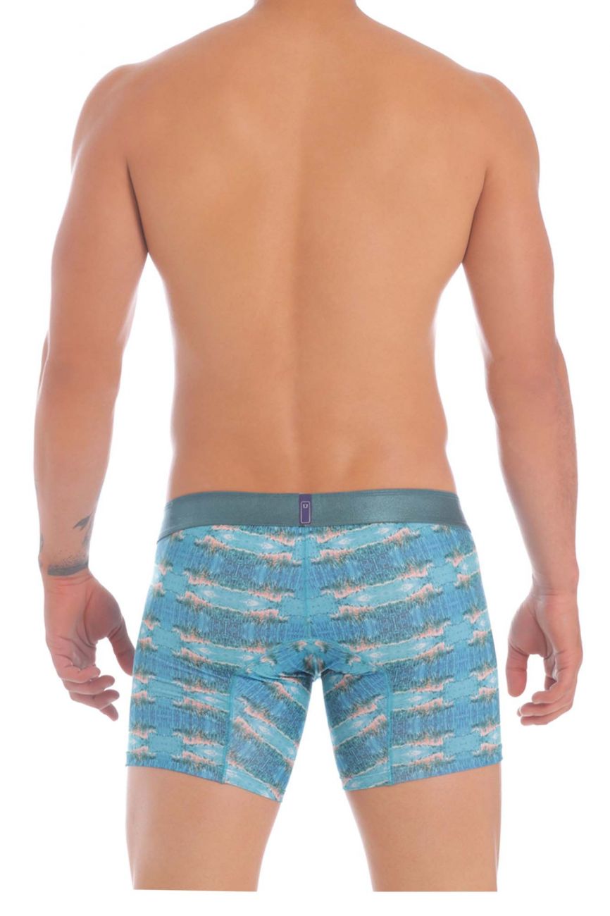 Unico 20070100231 Waterfront Boxer Briefs Color 63-Blue - DealByEthan.gay loves Unico