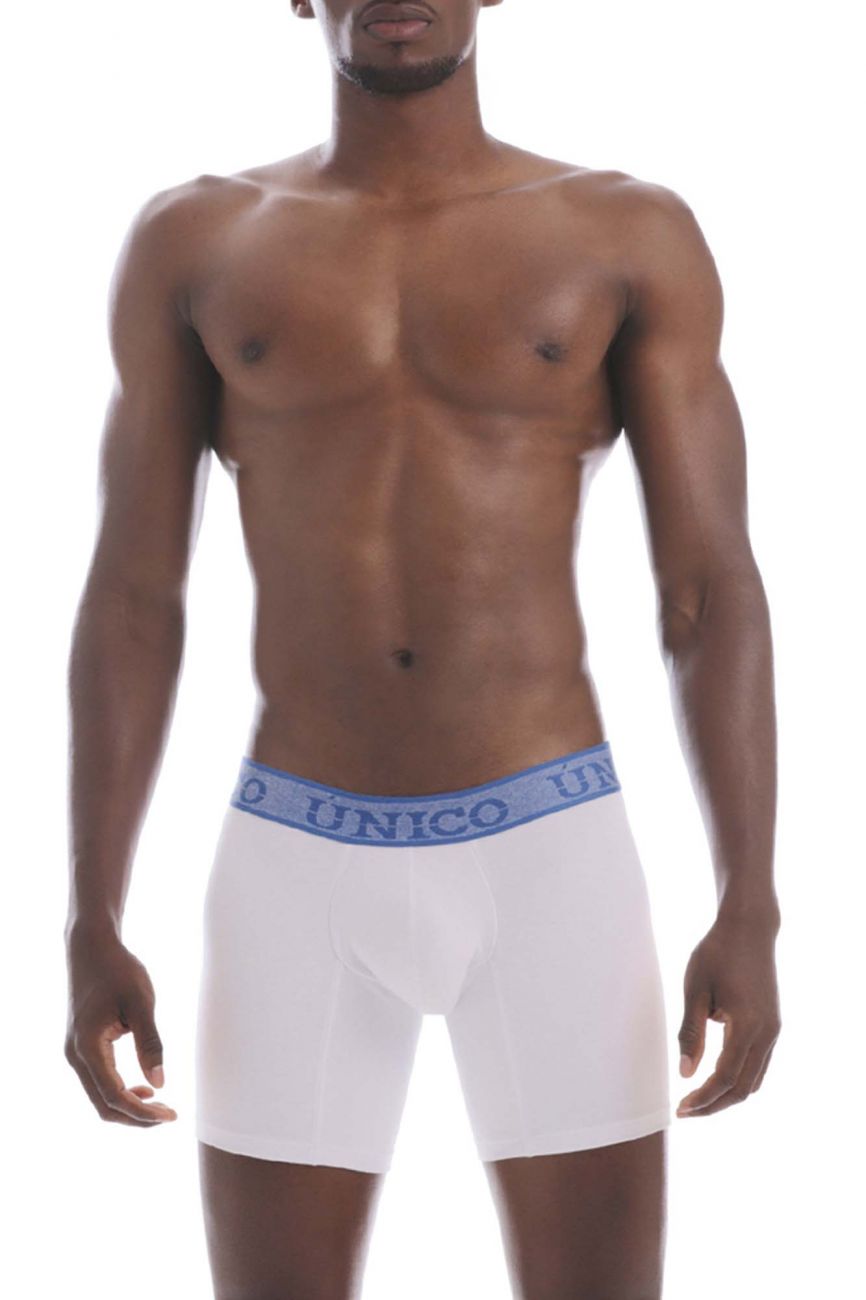 Unico 20160100202 Enchanted Boxer Briefs Color 00-White - DealByEthan.gay loves Unico