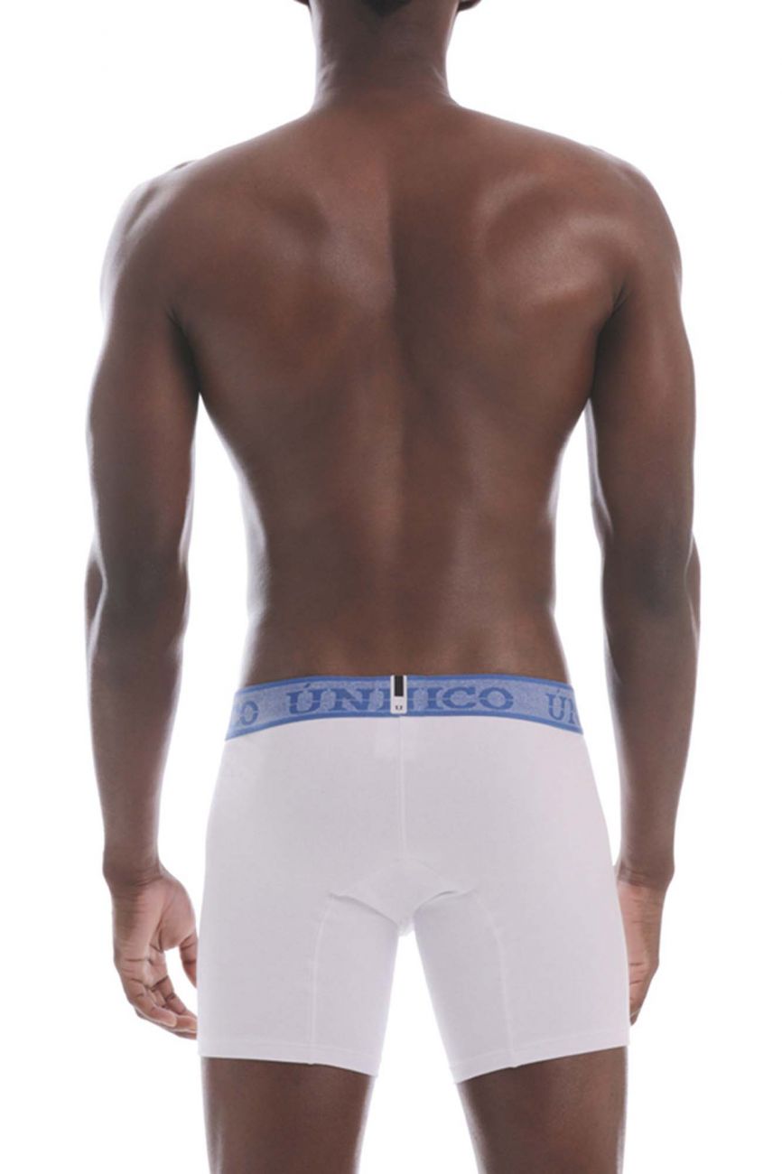 Unico 20160100202 Enchanted Boxer Briefs Color 00-White - DealByEthan.gay loves Unico
