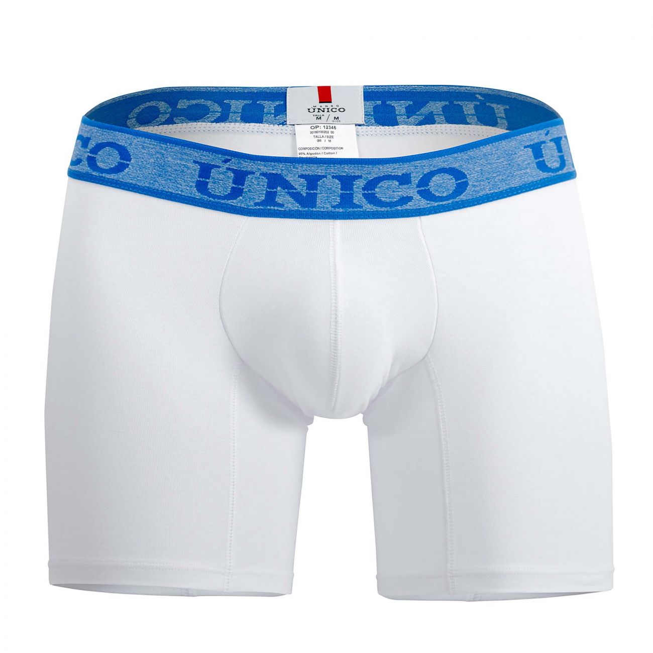Unico 20160100202 Enchanted Boxer Briefs Color 00-White - DealByEthan.gay loves Unico