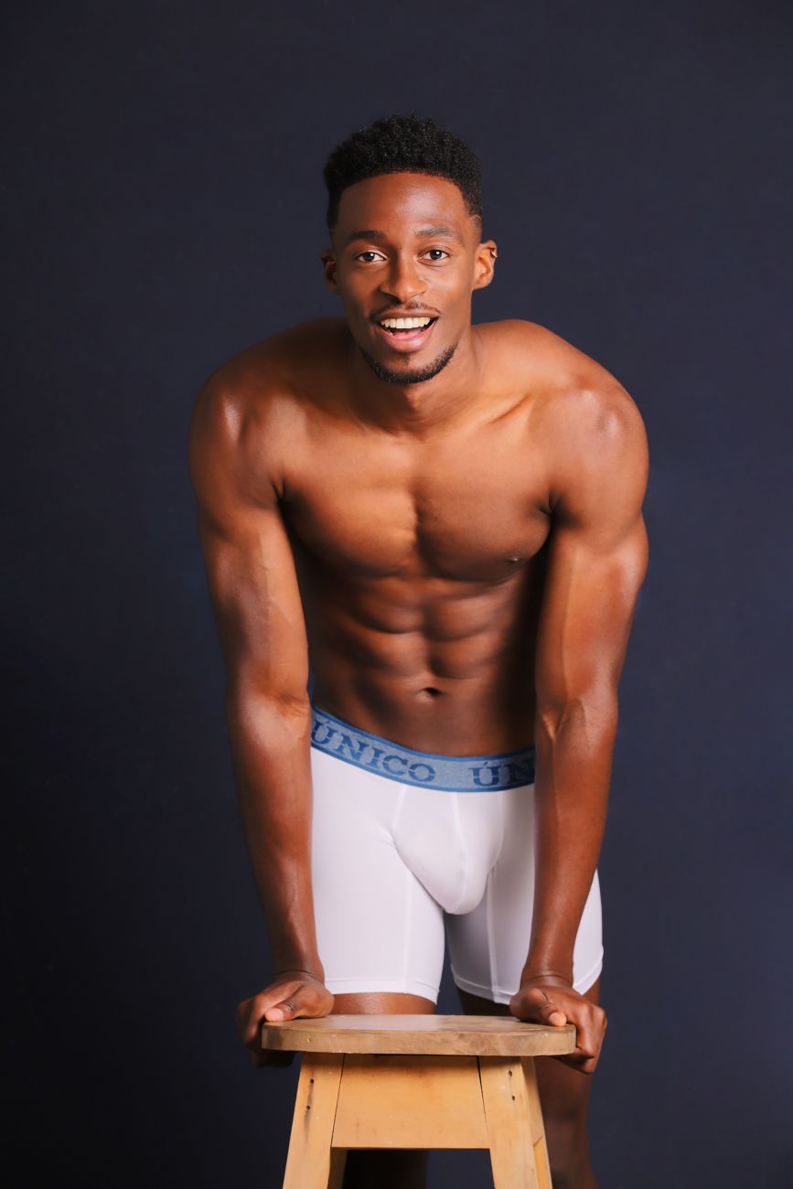 Unico 20160100202 Enchanted Boxer Briefs Color 00-White - DealByEthan.gay loves Unico