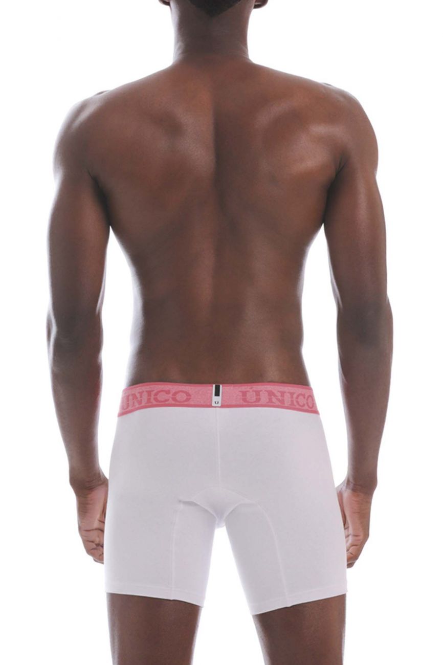 Unico 20160100203 Illusion Boxer Briefs Color 00-White - DealByEthan.gay loves Unico