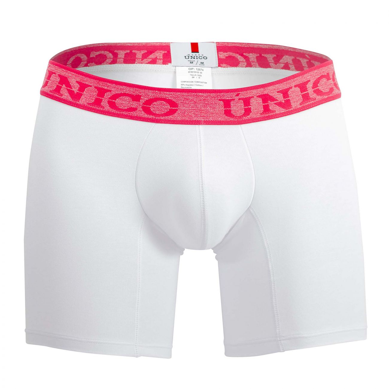 Unico 20160100203 Illusion Boxer Briefs Color 00-White - DealByEthan.gay loves Unico