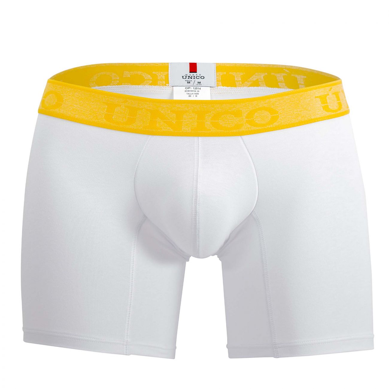 Unico 20160100204 Joyful Boxer Briefs Color 00-White - DealByEthan.gay loves Unico