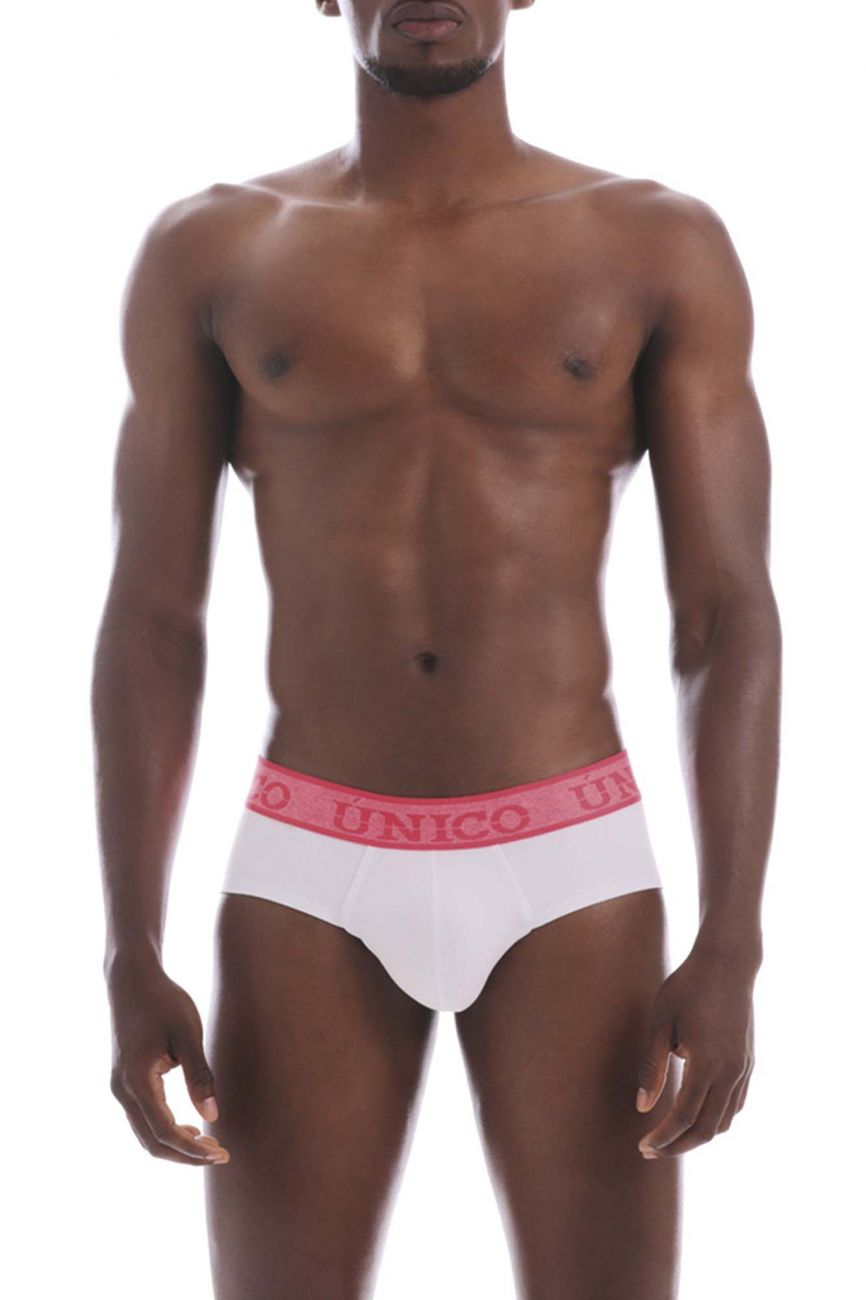 Unico 20160201103 Illusion Briefs Color 00-White - DealByEthan.gay loves Unico