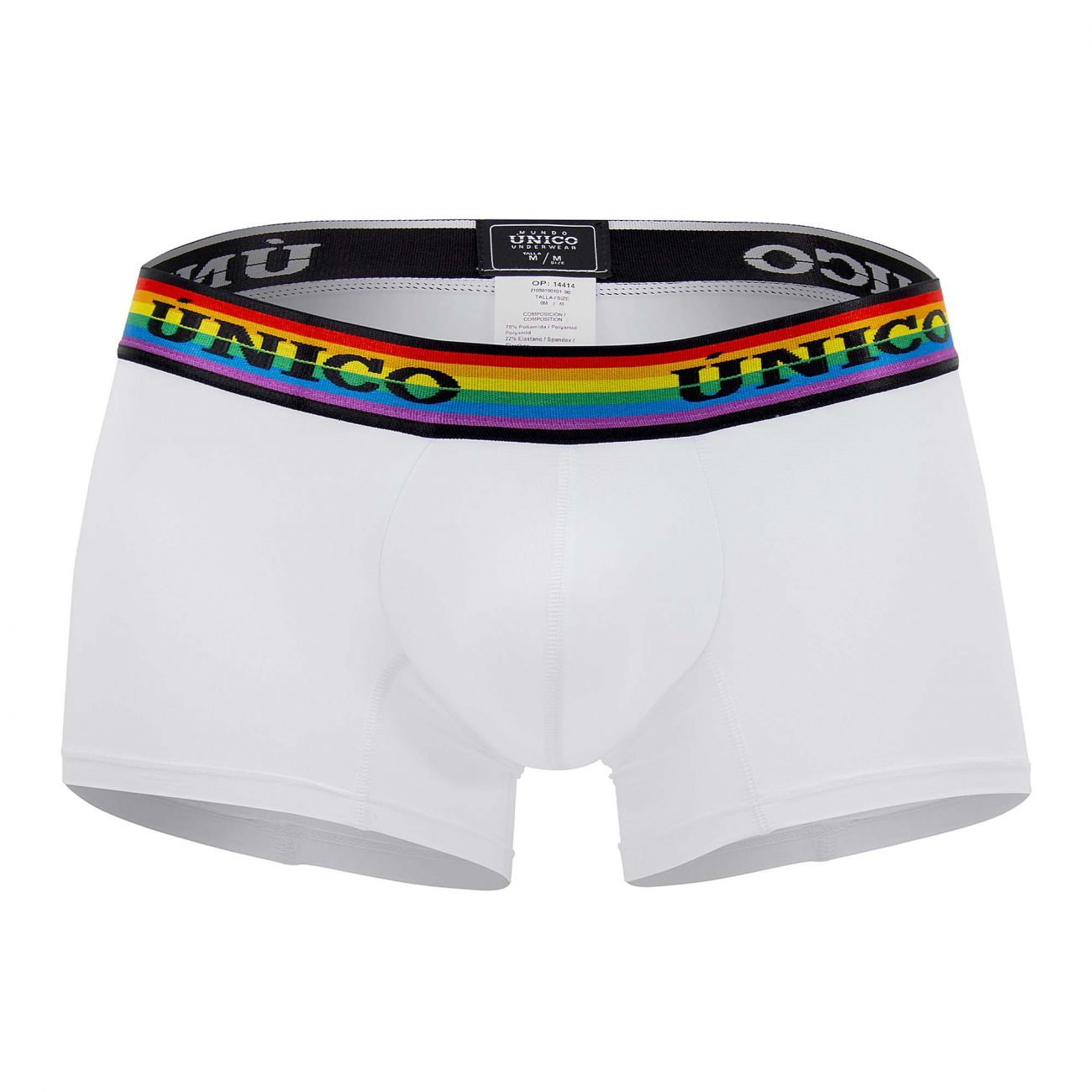 Unico 21050100101 Love Wins Trunks Color 00-White - DealByEthan.gay loves Unico
