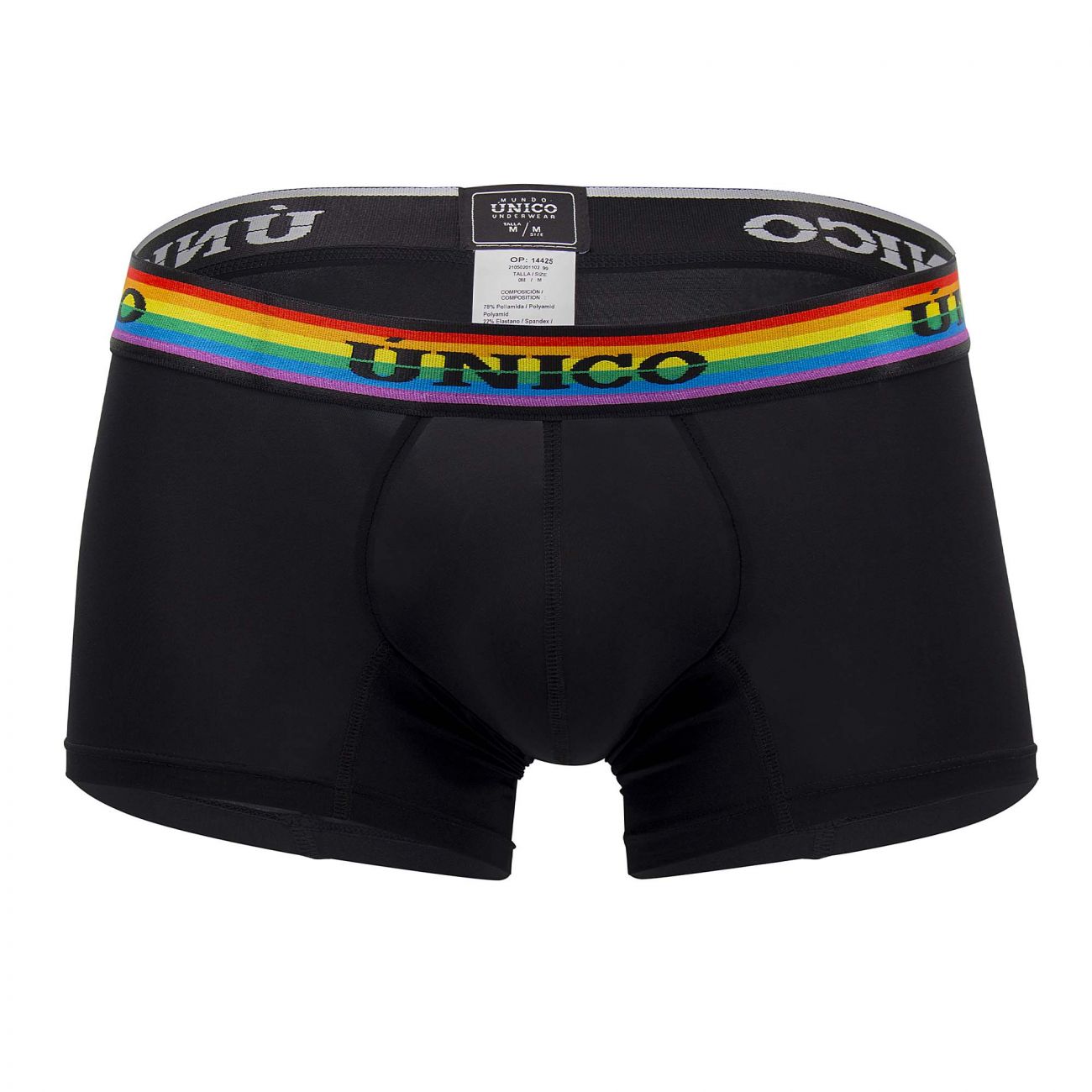 Unico 21050100102 Love Wins Trunks Color 99-Black - DealByEthan.gay loves Unico