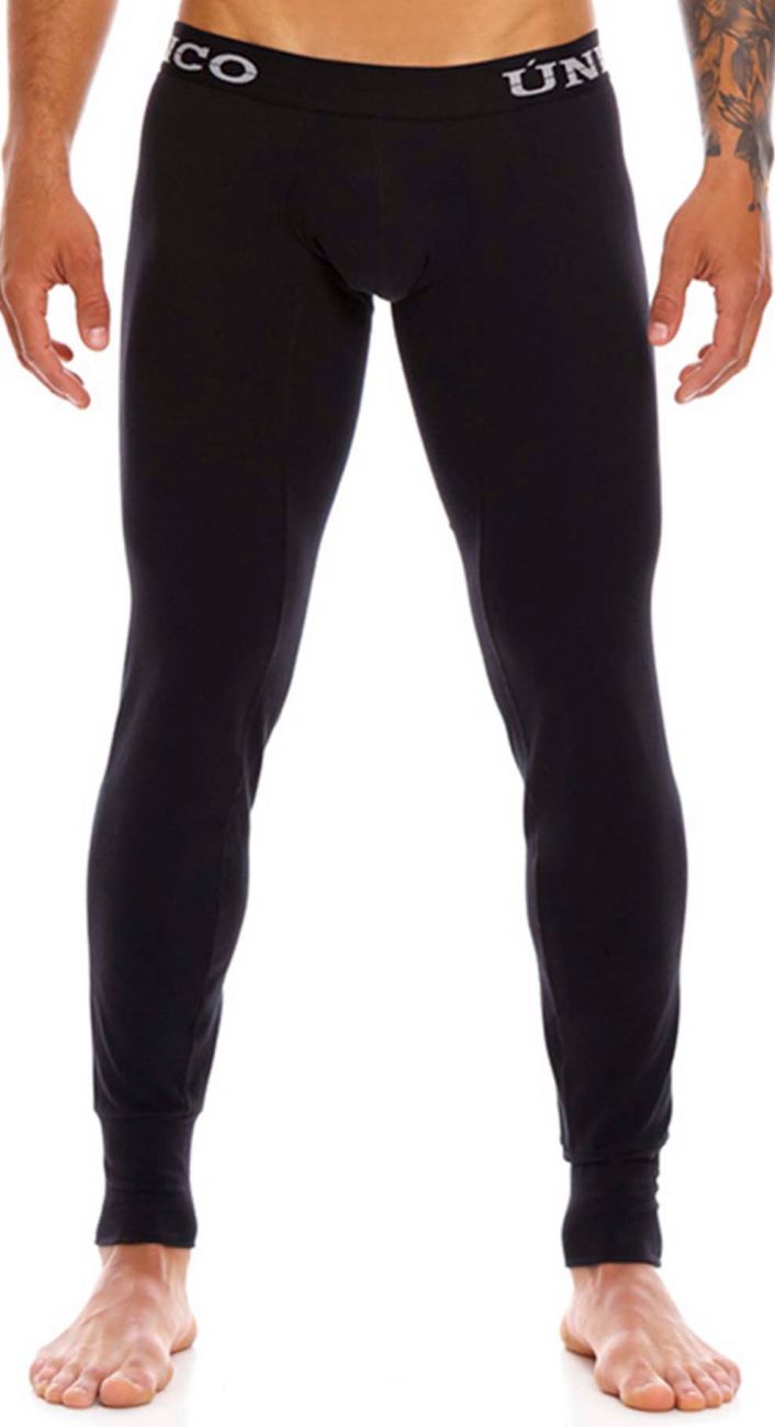 Unico 21062100502 Cold Mountain Long Johns Color 99-Black - DealByEthan.gay loves Unico