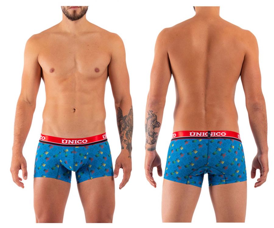 Unico 21100100103 Marine Trutles Trunks Color 63-Blue - DealByEthan.gay loves Unico