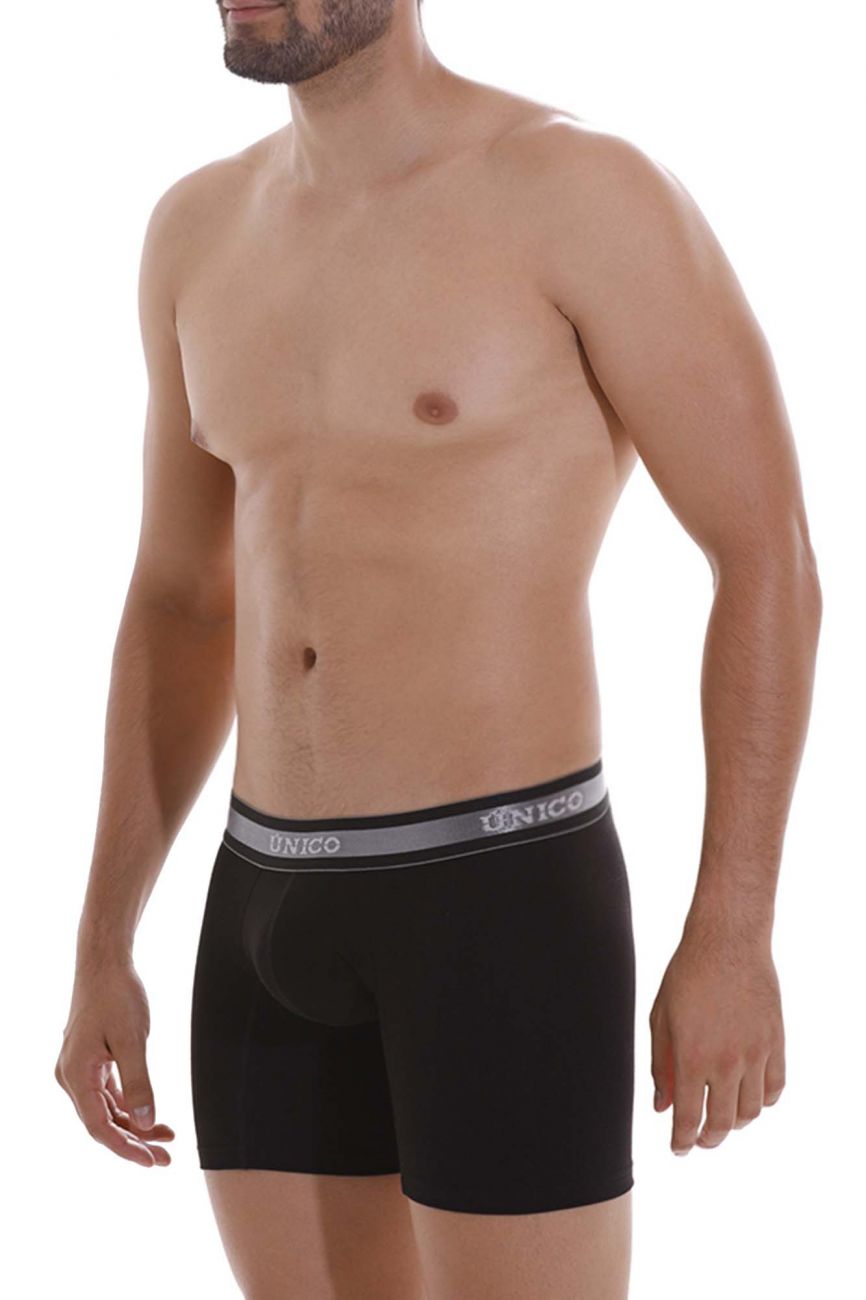 Unico 22120100211 Nebuloso A22 Boxer Briefs Color 99-Black - DealByEthan.gay loves Unico