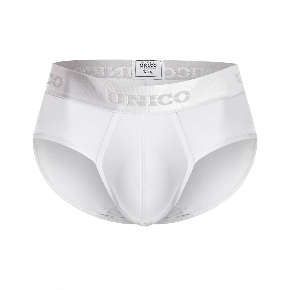 Unico 22120201101 Cristalino A22 Briefs Color 00-White - DealByEthan.gay loves Unico
