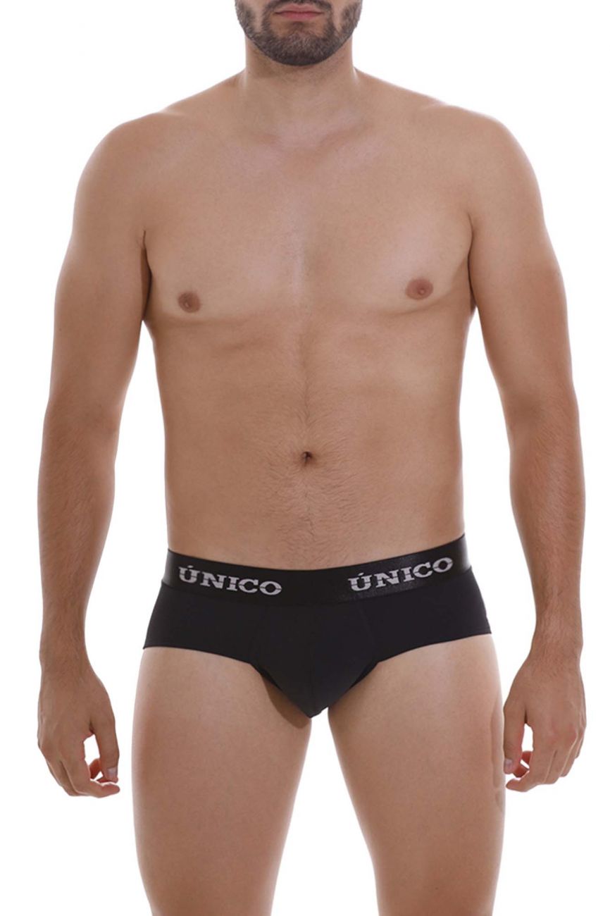 Unico 22120201103 Intenso A22 Briefs Color 99-Black - DealByEthan.gay loves Unico