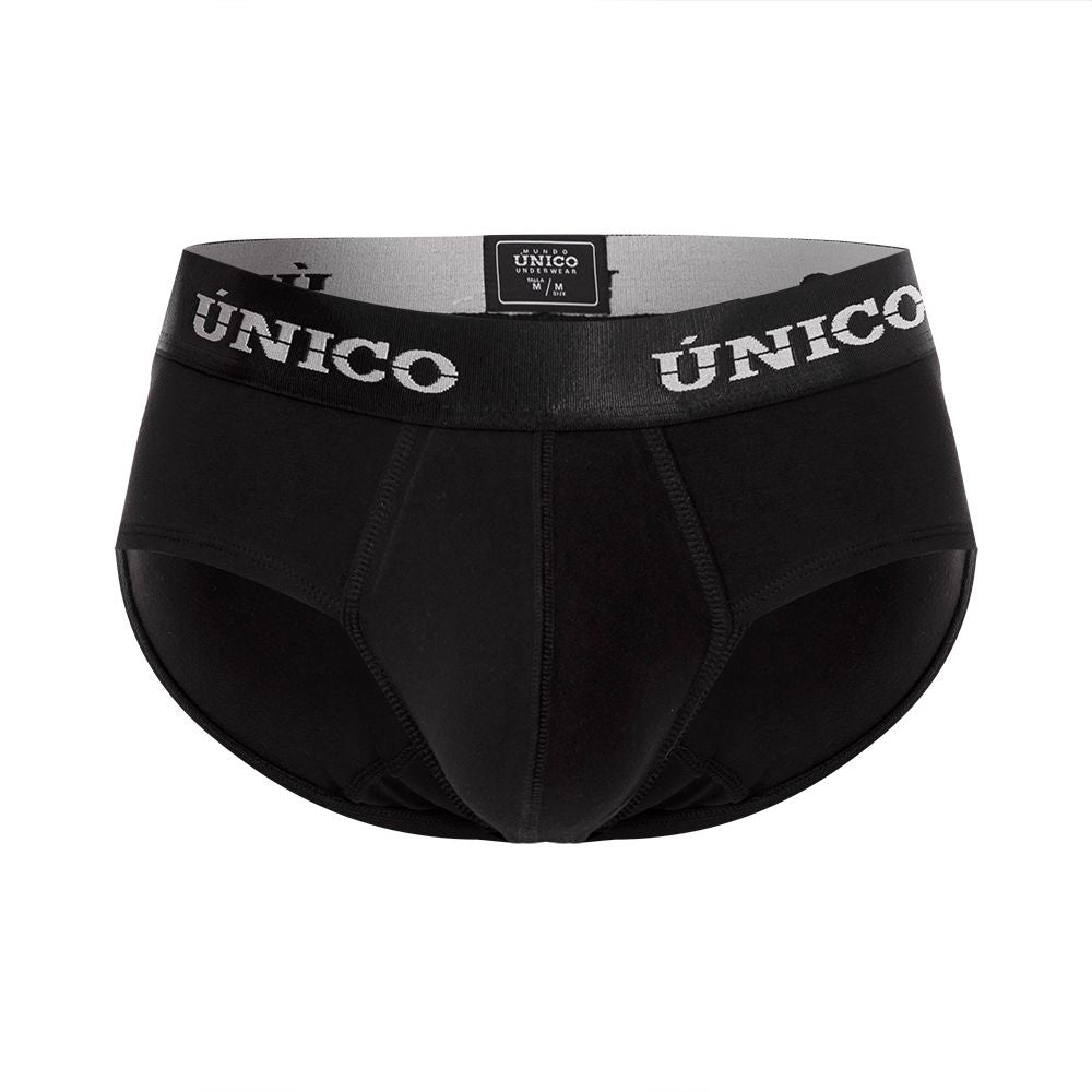 Unico 22120201103 Intenso A22 Briefs Color 99-Black - DealByEthan.gay loves Unico