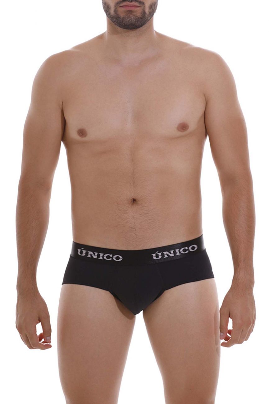 Unico 22120201107 Intenso M22 Briefs Color 99-Black - DealByEthan.gay loves Unico