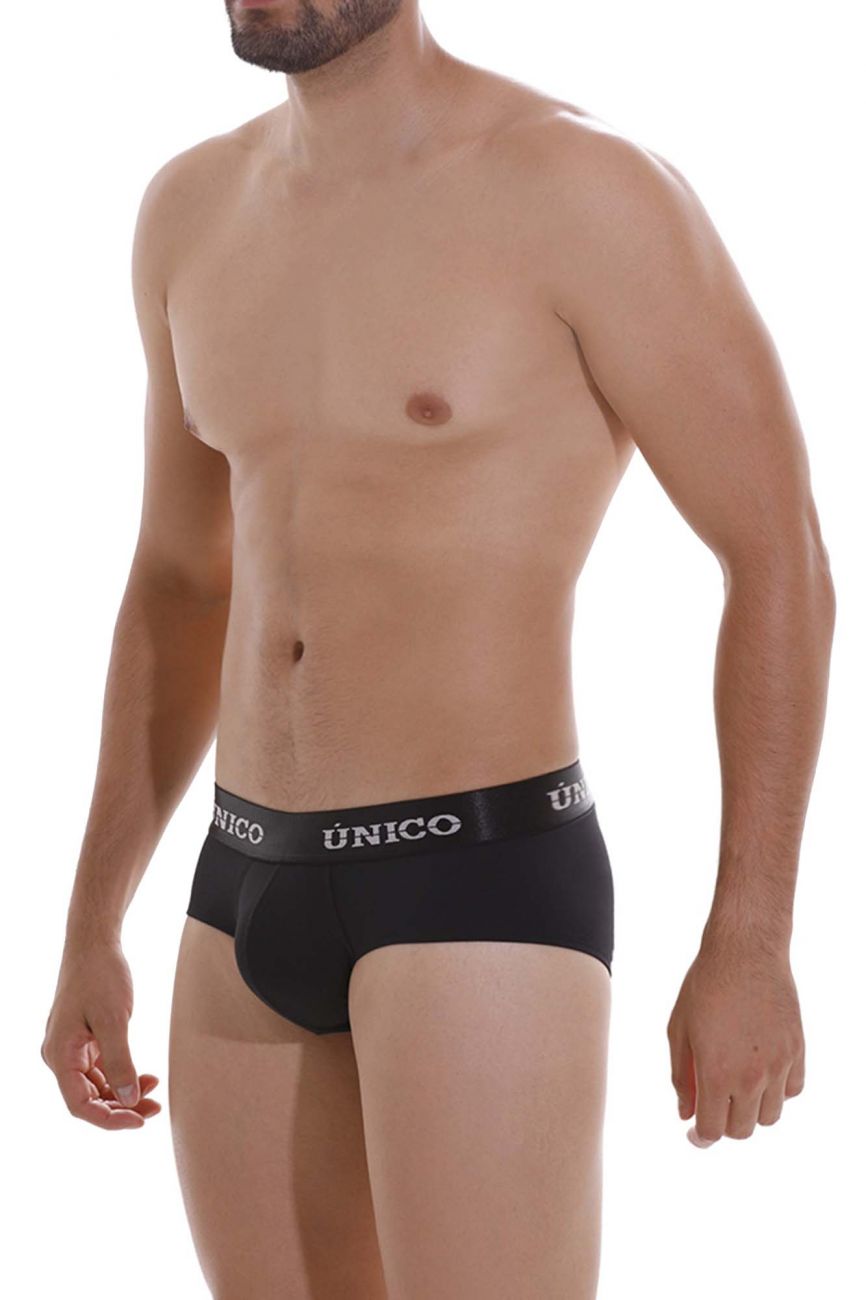 Unico 22120201107 Intenso M22 Briefs Color 99-Black - DealByEthan.gay loves Unico