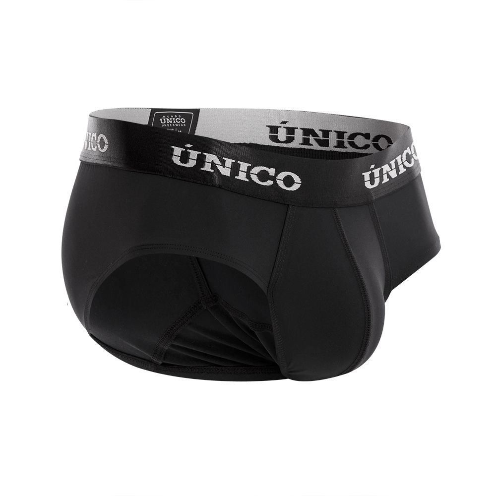 Unico 22120201107 Intenso M22 Briefs Color 99-Black - DealByEthan.gay loves Unico