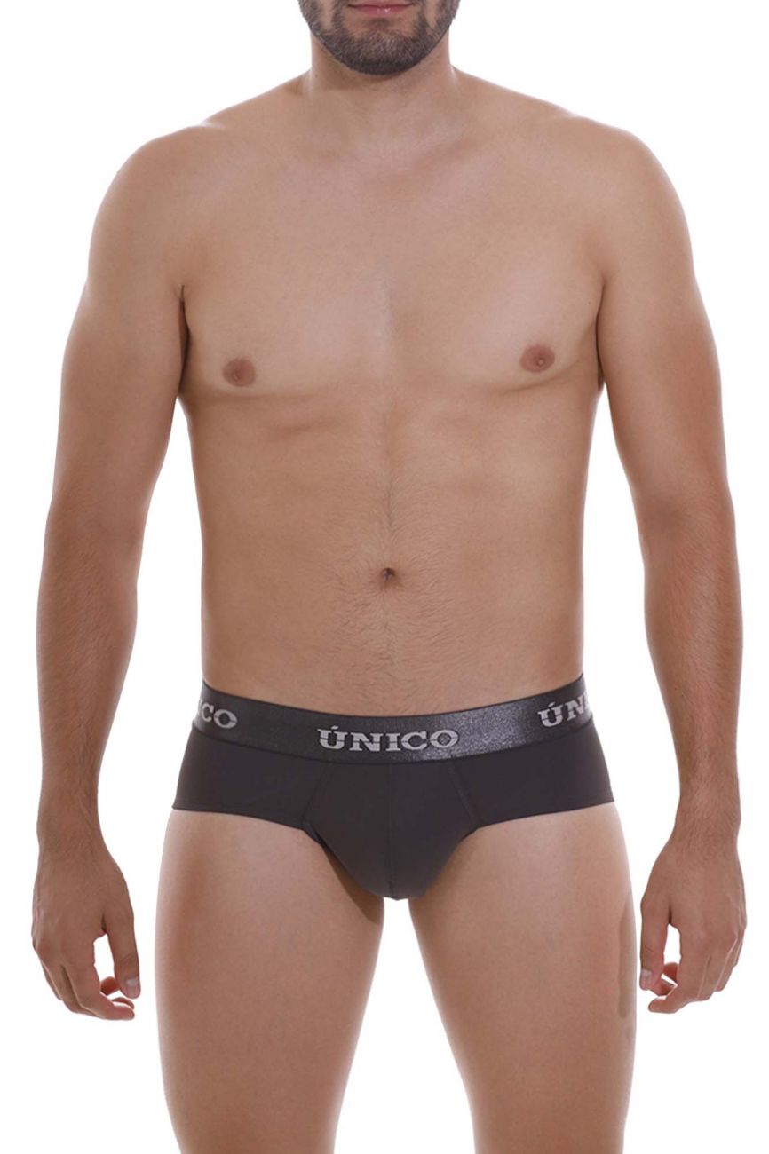 Unico 22120201108 Asfalto M22 Briefs Color 96-Dark Gray - DealByEthan.gay loves Unico
