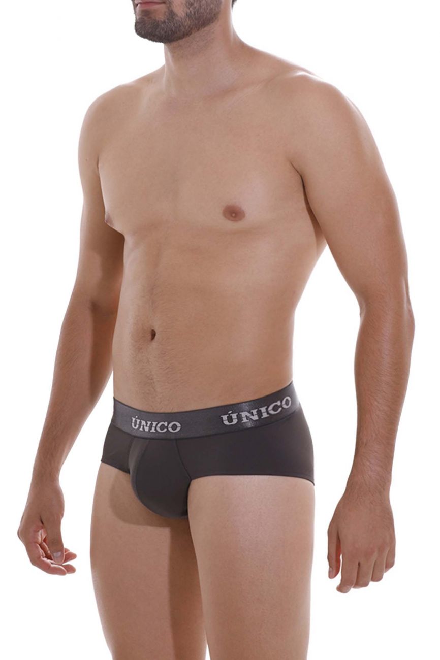 Unico 22120201108 Asfalto M22 Briefs Color 96-Dark Gray - DealByEthan.gay loves Unico